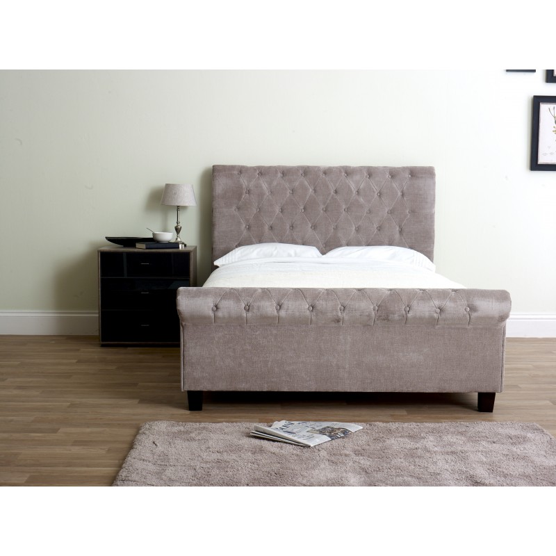 LL Orbit Mink 4ft6 Double bedstead